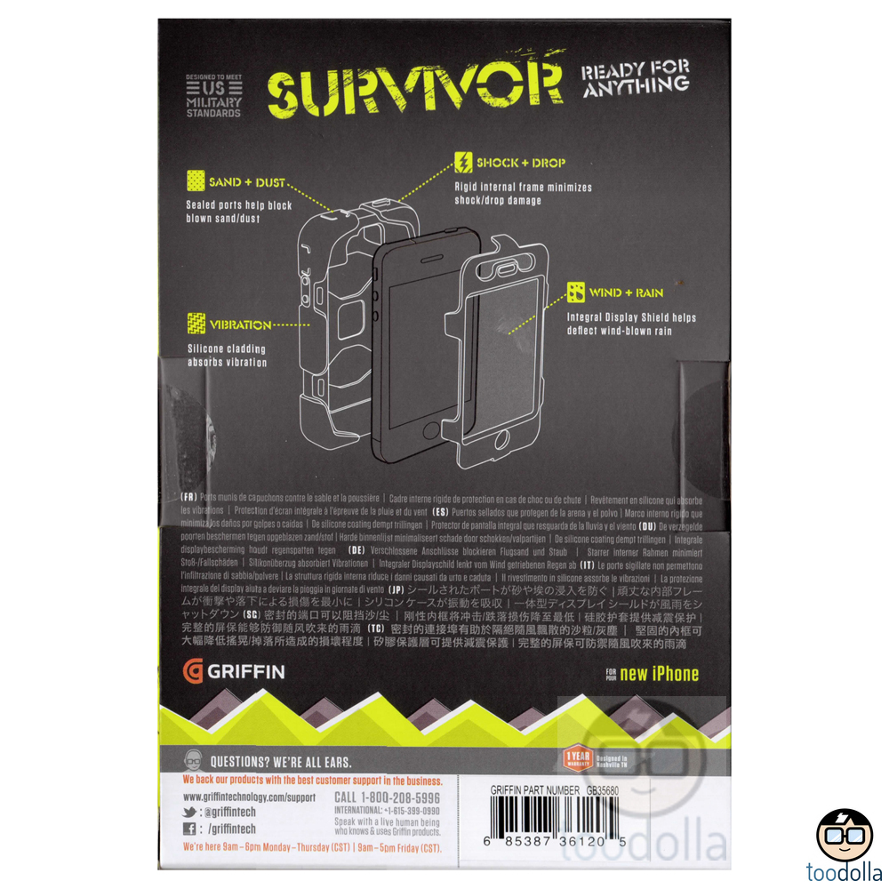 Griffin Survivor Iphone 5